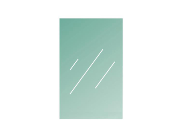 Tempered laminated glass, clear